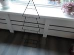 Leuke zwarte ijzeren kerstboom., Eenpersoons, Ophalen of Verzenden, Zo goed als nieuw, 90 cm