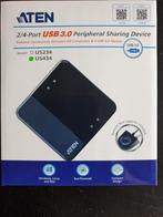 Aten 4 x 4 USB 3.0 Gen1 switch voor randapparatuur US434, Aten, Onbekend, Nieuw, Ophalen of Verzenden