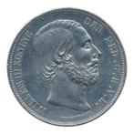 Nederland 2,5 Gulden 1869 Willem III, Koning Willem III, Zilver, Ophalen of Verzenden, Losse munt