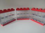 Lego minifiguren opbergdisplays rood 3 stuks, Ophalen of Verzenden, Zo goed als nieuw