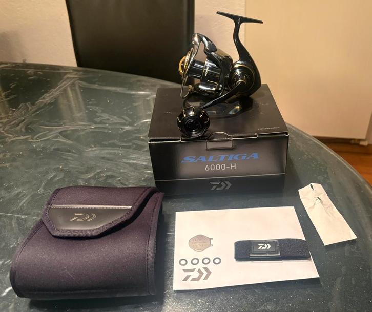 Daiwa Saltiga 6000H, Watersport en Boten, Hengelsport | Zeevissen, Zo goed als nieuw, Molen, Ophalen of Verzenden