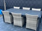 Tuinset, Tuin en Terras, Ophalen, Gebruikt, 6 zitplaatsen, Aluminium