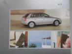 Audi A3 map met twee brochures, Verzenden, Zo goed als nieuw, Audi