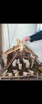 Kerststal met beelden, Ophalen