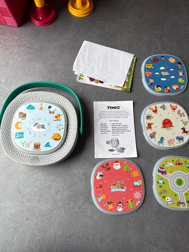 Timio Interactieve Audio Speler voor Kinderen, Kinderen en Baby's, Speelgoed | Babyspeelgoed, Zo goed als nieuw, Overige typen