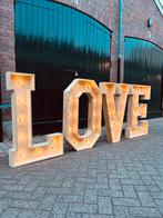 Houten XL LOVE letters ledletters lichtletters te huur, Gebruikt, Ophalen, Geboorte of Huwelijk