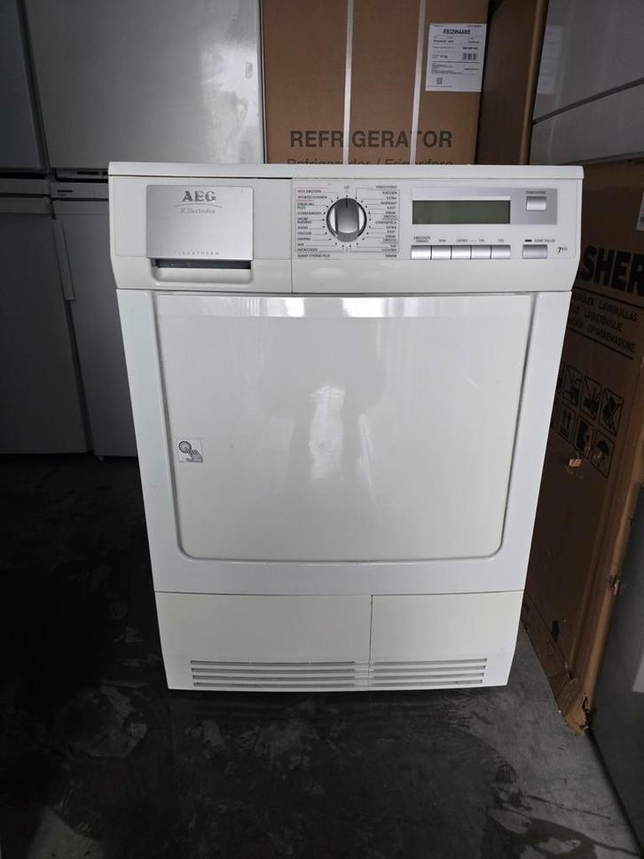 Keurige ruime AEG condensdroger! 7KG! Garantie! @Witgood 🚚✅, Witgoed en Apparatuur, Wasdrogers, Zo goed als nieuw, Condens, 6 tot 8 kg