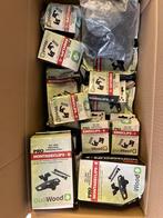1600 Montageclips B + 150 eindclips C DuoWood, Ophalen of Verzenden, Zo goed als nieuw, Hout