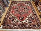 Vintage handgeknoopt perzisch tapijt heriz 350x225