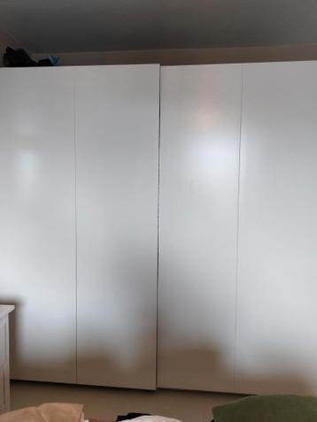 Ikea Pax kast met schuifdeuren en dubbel hanggedeelte - afbeelding 3