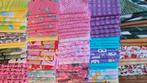 Partij pakket 4 hobby en quilt lapjes 100stuks van 10x10cm, Hobby en Vrije tijd, Stoffen en Lappen, Overige materialen, Overige kleuren
