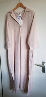 Peserico beige linnen jurk maat 42/ 44 NIEUW!, Peserico, Beige, Maat 42/44 (L), Nieuw