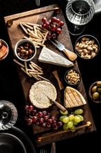 Luxe serveerplank #1 (figured black walnut), uniek, Huis en Inrichting, Keuken | Keukenbenodigdheden, Ophalen of Verzenden, Nieuw