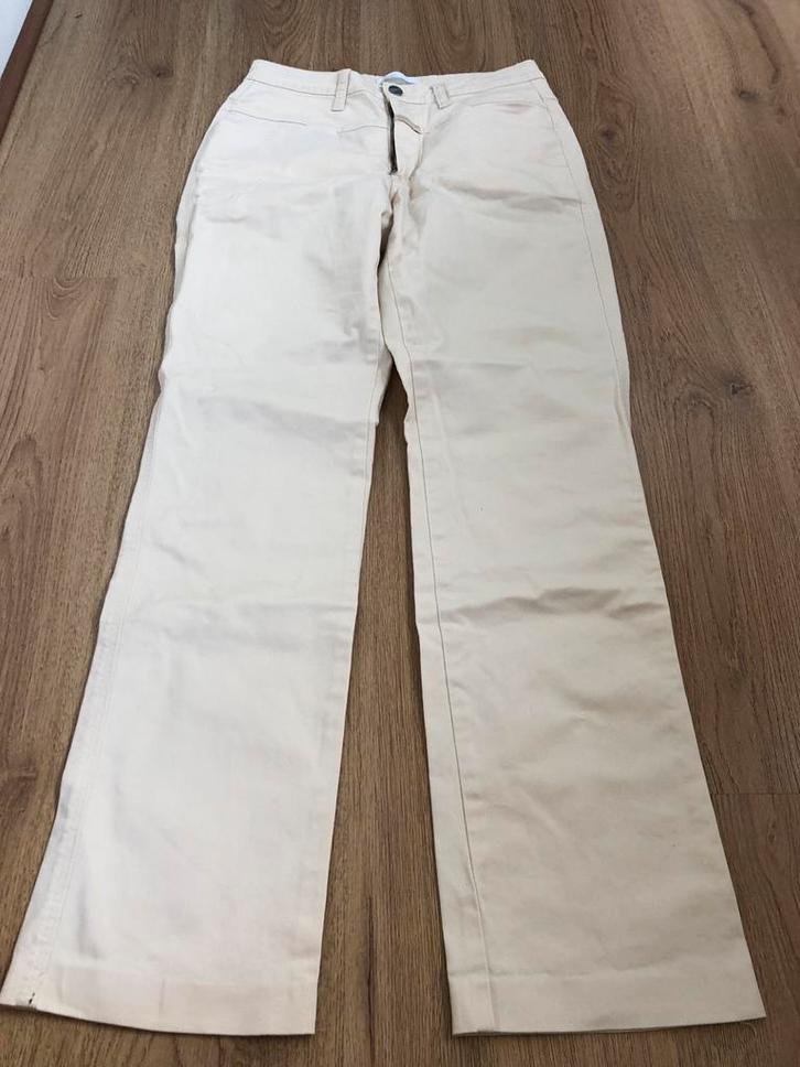 Closed beige ecru broek m (44), Kleding | Dames, Broeken en Pantalons, Zo goed als nieuw, Maat 38/40 (M), Beige, Lang, Ophalen of Verzenden