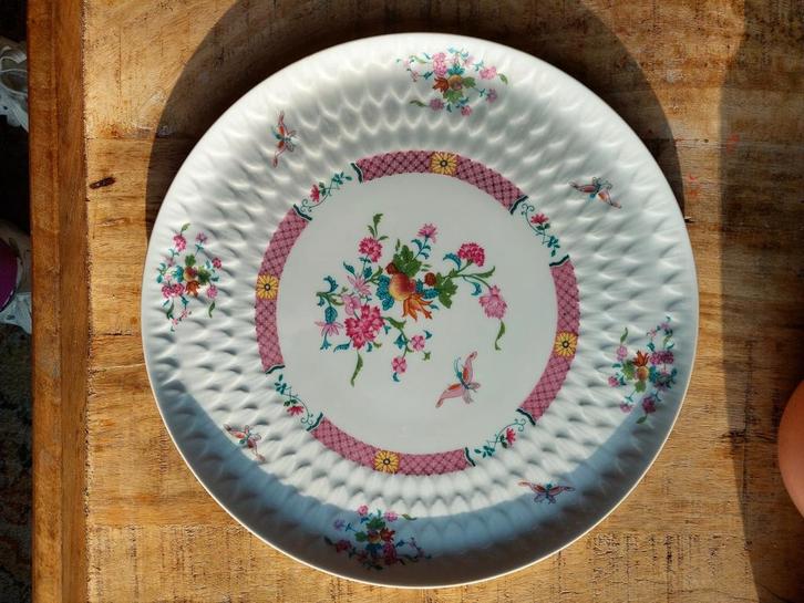 Bernardaud Limoges Taartschaal - Compagnie des Indes, Antiek en Kunst, Antiek | Wandborden en Tegels, Ophalen of Verzenden