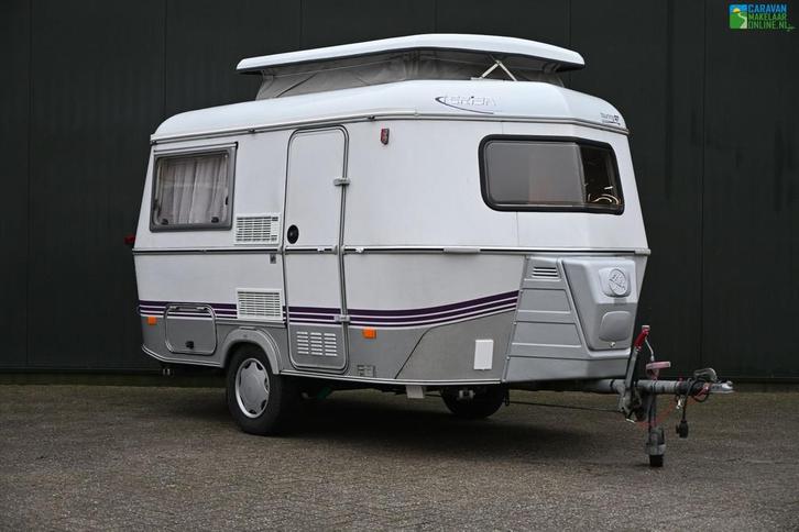Eriba Touring Pan 1996 Fietsdrager|Voortent|Lichtgewicht, Caravans en Kamperen, Caravans, Bedrijf, tot en met 2, 500 - 750 kg