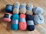 10 bollen garen met glitter erin., Ophalen of Verzenden, Nieuw, Breien of Haken, Wol of Garen
