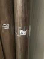 Bruin Bamboelook Project Vinyl Restant | 2,60x4,00mtr, Huis en Inrichting, Stoffering | Vloerbedekking, Ophalen, Nieuw, Bruin