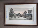aquarel j hubbeling, Ophalen of Verzenden