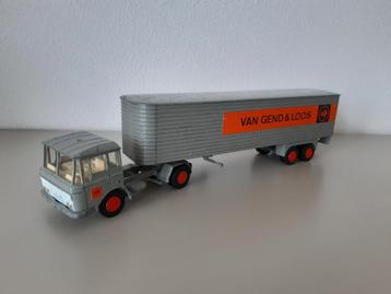 Lion car Daf 2600 + Eurotrailer van Gend en Loos beschikbaar voor biedingen