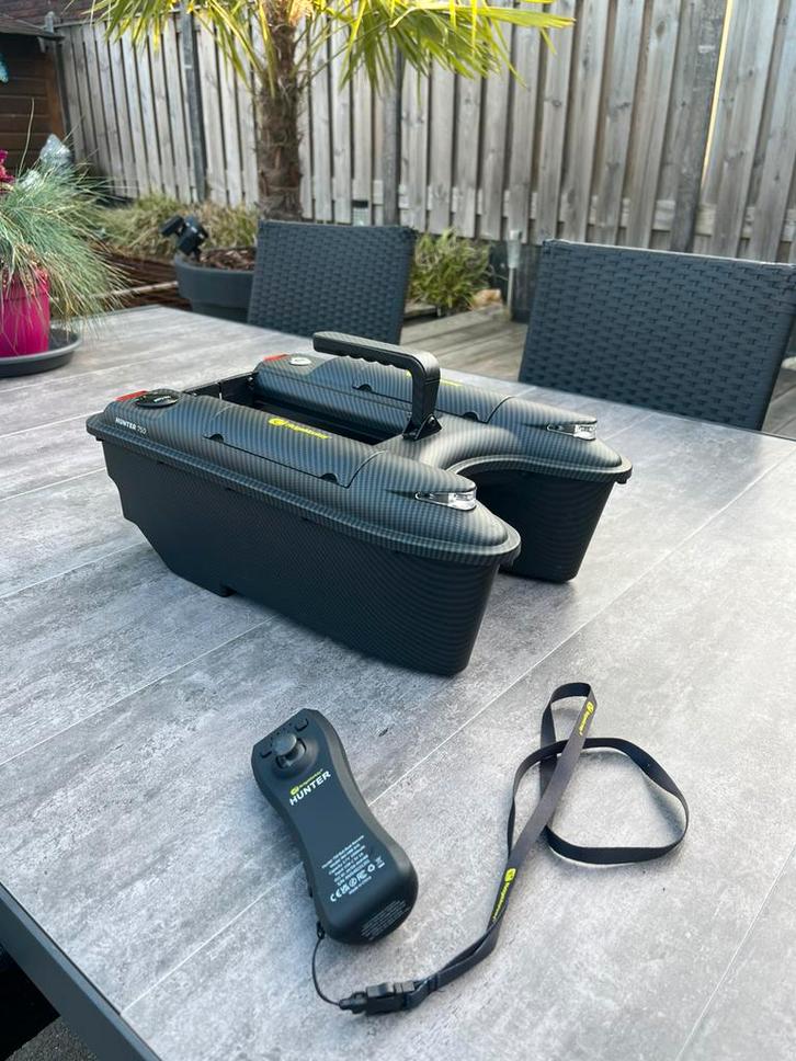 Ridgemonkey hunter 750 voerboot topstaat!, Watersport en Boten, Hengelsport | Karpervissen, Zo goed als nieuw, Overige typen, Ophalen of Verzenden