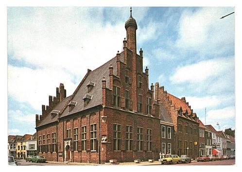 37802	Doesburg	Gld jr 60 70 Stadhuis	Nette oude kaart	Onbesc, Verzamelen, Ansichtkaarten | Nederland, Ongelopen, Gelderland, 1960 tot 1980