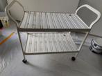 serveerwagen verrijdbaar, Ophalen, Minder dan 55 cm, Gebruikt, Metaal of Aluminium