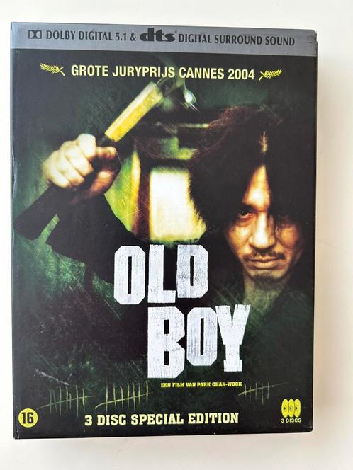 —Old Boy—3 Disc S.E.-regie Park Chan-Wook, Cd's en Dvd's, Dvd's | Filmhuis, Zo goed als nieuw, Azië, Boxset, Vanaf 16 jaar, Ophalen of Verzenden