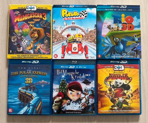 Blu Ray | Collectie van 6x 3D Blu-ray’s voor €30 | Animatie, Cd's en Dvd's, Blu-ray, Zo goed als nieuw, Tekenfilms en Animatie