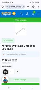 Twintikker ovh panhaak, Ophalen of Verzenden, Nieuw, Overige typen