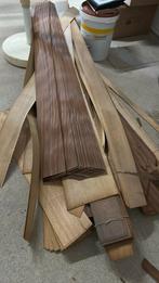Fineer , diverse soorten, Doe-het-zelf en Verbouw, Hout en Planken, Ophalen, Minder dan 25 mm, Zo goed als nieuw, Minder dan 200 cm