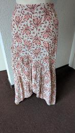 Lange rok - Cotton Club - S - roze/creme, Kleding | Dames, Rokken, Ophalen of Verzenden, Zo goed als nieuw, Roze, Maat 36 (S)