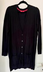 Esprit EDC lange zwarte vest, Verzenden, Zwart, Maat 46/48 (XL) of groter, Esprit edc