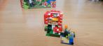 Lego minecraft 21179, Complete set, Gebruikt, Ophalen of Verzenden, Lego