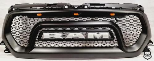 Grill Dodge Ram 1500 - 2019 t/m 2024 - Model 2 + verlichting, Auto-onderdelen, Verlichting, Dodge, Nieuw, Ophalen of Verzenden