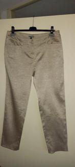 BANDOLERA GOUDGLANS  BROEK MAAT 40., Maat 38/40 (M), Beige, BANDOLERA., Ophalen of Verzenden