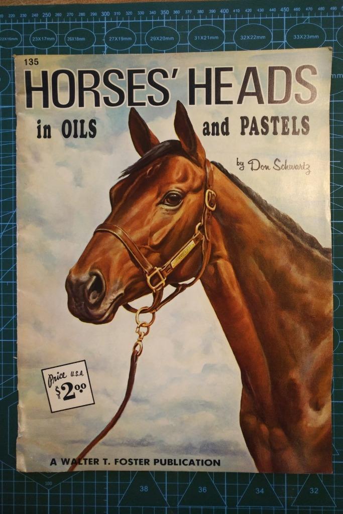 Horses' Heads in oil and pastels (How to Draw Series 135), Hobby en Vrije tijd, Tekenen, Gebruikt, Boek of Gids, Ophalen of Verzenden