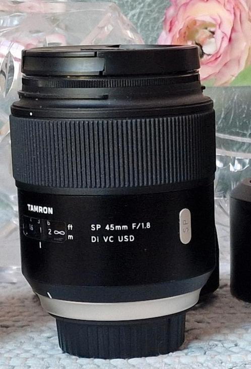 Tamron SP 45MM F1.8 DI VC USD nieuwstaat Nikon FX, Audio, Tv en Foto, Fotografie | Lenzen en Objectieven, Zo goed als nieuw, Standaardlens