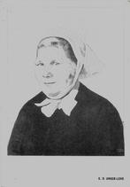 AK Nijkerk - Nijkerkse vrouw, E.D Unger-Lens, Verzenden, 1960 tot 1980, Ongelopen, Klederdracht