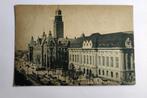 ROTTERDAM  Postkantoor en Stadhuis circa 1935, Gelopen, Zuid-Holland, Ophalen of Verzenden, 1920 tot 1940