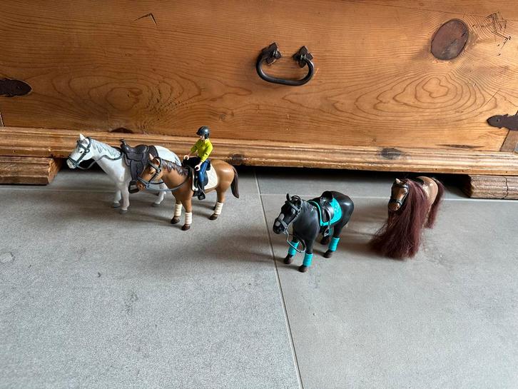 Bruder en schleich paarden, Verzamelen, Speelgoed, Ophalen of Verzenden