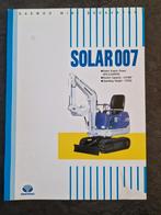 Daewoo Solar 007 Mini Excavator Brochure, Ophalen of Verzenden
