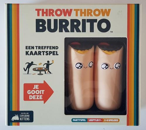 Throw Throw Burrito, Hobby en Vrije tijd, Gezelschapsspellen | Kaartspellen, Nieuw, Een of twee spelers, Drie of vier spelers