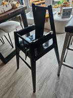 Zwarte IKEA kinderstoel, Kinderen en Baby's, Kinderstoelen, Ophalen, Zo goed als nieuw, Overige typen, Gordel(s)