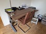 Bureau met bureastoel en kastje, Huis en Inrichting, Bureaus, Ophalen, Zo goed als nieuw, Bureau