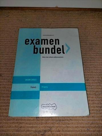 Examenbundel HAVO Frans 2020/2021, voor €2,- beschikbaar voor biedingen