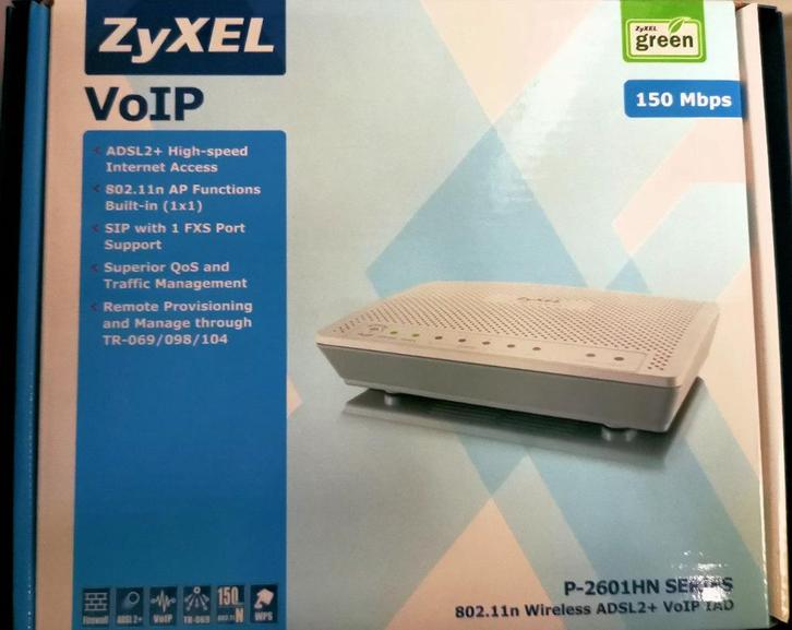 VoIP WLAN dsl Router, Computers en Software, Routers en Modems, Nieuw, Router met modem, Ophalen of Verzenden