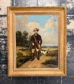 Albert Zuindorff (1853) – Jager met honden, Antiek en Kunst, Ophalen