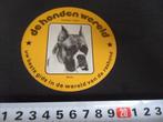 sticker hond boxer - asten de honden wereld, Ophalen, Zo goed als nieuw