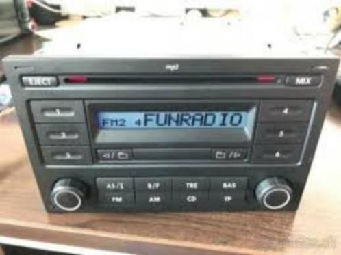 ORIG VW VOLKSWAGEN RCD 200 RADIO CD POLO TRANSPORTER T5 lupo, Auto diversen, Autoradio's, Zo goed als nieuw, Ophalen of Verzenden